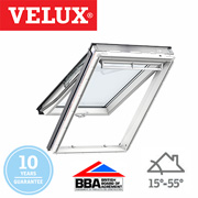 Velux Top Hung - White Painted GPL 2066 SK06 - 114x118cm