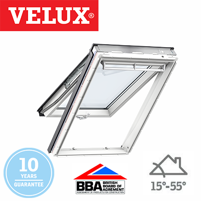 Velux Top Hung - White Painted GPL 2070 CK06 - 55x118cm
