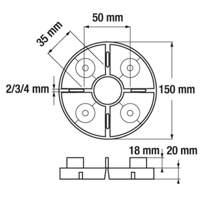 Raised Floor Support EH20