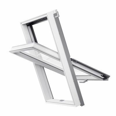 Rooflite Centre Pivot Triple Glaze PVC - 55x78cm