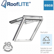 Rooflite Top Hung Fire Escape - 78x140 White