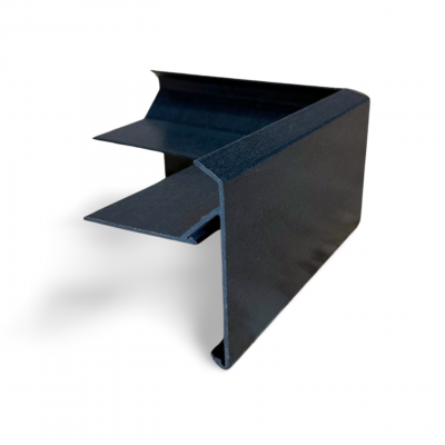 Check Trim External Corner 100mm Anthracite