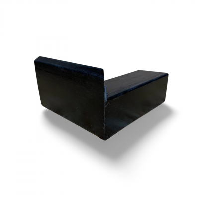 Check/Drip Trim External Corner 100mm Black