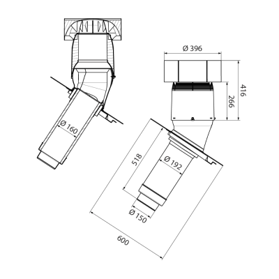 Ventus Pitched Terminal 160-150